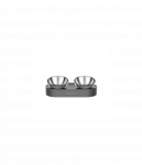 PETKIT | Bowl | Fresh Nano Metal | Capacity 0.48 L | Material ABS/Stainless Steel | Black