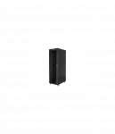 Lanberg | Rack cabinet 19" free-standing 42U/800x1200 (flat pack) with glass door, LCD | FF01-8242-12BL | Black