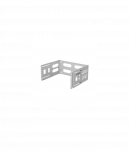 Lanberg Folding Bracket Wall-mount 19" 4U | FB01-5404-10S | Grey