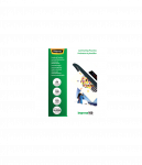 Fellowes | Laminating Pouch | A4 | Clear | Thickness: 100 micron, Qty Per Pack: 100 pcs Ideal for notices, craft materials, sign