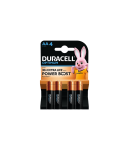 Baterijos DURACELL Optimum, AA, 4 vnt.