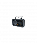 Muse | 2-bands portable radio | M-06DS | AUX in | Grey