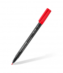 Žymeklis STAEDTLER OHP LUMOCOLOR 317/318, 0,6 mm, RAUDONA