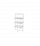 Adler | Foldable Electric Clothes Dryer | AD 7829 | 300 W | Silver/White