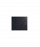 Candy Hob | CVW6BB | Gas on glass | Number of burners/cooking zones 4 | Knobs | Black