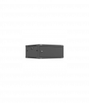 Lanberg Wall mounted installation cabinet 19" 4U 600X600 | WF01-6604-00B | Black