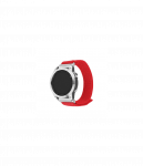 Fixed | Sporty Strap for Garmin QuickFit 22mm | 160-210 mm | Red | Nylon