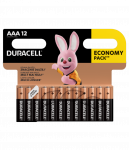 Baterijos DURACELL AAA, LR03, 12vnt