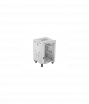Lanberg | Rack cabinet 19" free-standing 15U/600x600 (flat pack) with glass door, LCD | FF01-6615-12SL | Grey