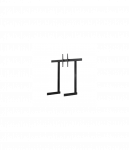 Next Level Racing Floor stand | ELITE Free Standing Single Monitor Stand | Vertical adjustment | 65 " | Black