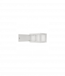 Lanberg | Rack cabinet 19" wall-mount 6U/600x450 for self-assembly with metal door (flat pack) | WF01-6406-00S | Grey