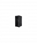 Lanberg | Rack cabinet 19" free-standing 27U/800x1000 (flat pack) with glass door, LCD | FF01-8027-12BL | Black
