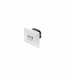 Digitus | Socket with USB A & USB-C Ports, flush mounted