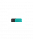 Kingston USB Flash Drive | DataTraveler Exodia S | 128 GB | USB 3.2 Gen 1 | Black/Turquoise