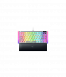 Razer Hot-swappable Mechanical Gaming Keyboard | BlackWidow V4 75% | Gaming Keyboard | Wired | US | Phantom White Edition | USB