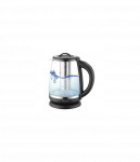Camry | Kettle | CR 1290 | Standard | 2200 W | 2 L | Plastic/glass | 360&deg; rotational base | Black/Transparent