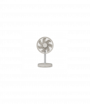 Duux Fan | Rize Flex | Stand Fan | Greige | Diameter 21 cm | Number of speeds 4 | Oscillation | 10 W