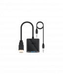 Goobay | HDMI/VGA adapter, nickel plated | 68793 | Black | HDMI male (type A) | VGA female (15-pin)