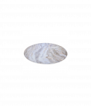 Arozzi Zona Round Floor Pad | White Marble