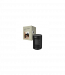 Mill FH1500BLACK | Ceramic fan heater | 1500 W | Suitable for rooms up to 22 m&sup2; | Black