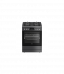 BEKO Cooker | FBM62330GADSN | Hob type Gas | Oven type Electric | Grey | Width 60 cm | Grilling | LED | Depth 60 cm | 72 L
