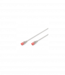 CAT 6 U-UTP  Slim patch cord | Patch cord | Transparent red coloured connector for easy identification of Category 6 (250 MHz).