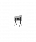 Neomounts Floor stand | FL50-575BL1 TV trolley | Adjustable Height | 65-110 " | Maximum weight (capacity) 125 kg | Black