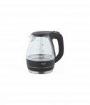Kettle | Adler | Kettle | AD 1224 | Standard | 2000 W | 1.5 L | Glass | 360&deg; rotational base | Black