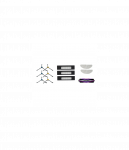 Midea | Spare Parts Kit: 6x Side Brush, 1x Main Brush, 3x HEPA Filter, 2x Mopping Cloth for M7Pro/S8+