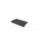 Lanberg 19" fixed shelf 1U/483x315mm, max load capacity up to 25kg | AK-1008-B | Black