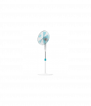 Cecotec EnergySilence 500 | Pedestal Fan | Stand Fan | 40 W | Diameter 40 cm | Number of speeds 3 | Oscillation | White/Blue