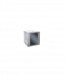 SOMI Networks | 22U, 19&Prime; Network Wall Cabinet | 22U-60/60FPC | Gray | With Front Glass Doors Unassembled | Depth: 60 cm