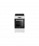 BEKO Cooker | FSM59305WDT | Hob type Induction | Oven type Electric | White | Width 50 cm | Grilling | Depth 60 cm | 60 L