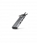 AXAGON USB-C 5Gbps STARTER 4in1 Hub | HMC-H3A