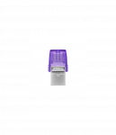 Kingston | DataTraveler | DT Micro Duo 3C | 256 GB | USB Type-C and Type-A | Purple