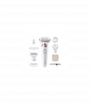 Braun Epilator | SES9-360 Silk &eacute;pil 9 Flex 3D | Operating time (max) 50 min | Number of power levels 1 | Wet & Dry | White/Rose