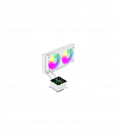 Gamemax CPU Liquid Cooler | GLACIER 240 LCD WH | Intel, AMD