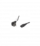 Lanberg | CEE 7/7 to IEC 320 C13 Power Cord | CA-C13C-11CC-0050-BK
