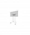 Neomounts Floor stand | FL55-875WH1 TV trolley | Adjustable Height | 55-100 " | Maximum weight (capacity) 110 kg | White