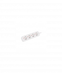 Cable Power Strip 4X French Outlets Quality-Grade Copper, 1.5 m | PS0-04E-0150-W