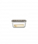 Caso | Glass Vacuum Container with Plastic Lid | VacuBoxx Eco L | Transparent