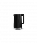 Tristar Double Walled Kettle | WK-3407 | Electric | 2200 W | 1.7 L | Plastic | 360&deg; rotational base | Black