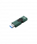 Kingston USB Flash Drive | DataTraveler Duo | 256 GB | USB Type-A and USB Type-C | Black/Green