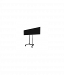 Neomounts Floor stand | ADM-875BL2 Dual screen adapter | Adjustable Height | 42-65 " | Maximum weight (capacity) 40 kg | Black