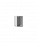 Lanberg Rack cabinet 10" wall-mount 9U/280x310 (flat pack) with glass door | WF10-2309-10S | Gray