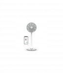 Duux Fan | Whisper Flex 2 | Stand Fan | 2-21.5 W | Diameter 34 cm | Number of speeds 30 | Oscillation | Remote control | White