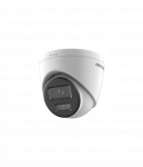 Hikvision 6 MP Smart Hybrid Light Fixed Turret Network Camera | DS-2CD1363G2-LIU | Dome | 6 MP | 2.8mm/4mm | IP67 | H.265+ | mic