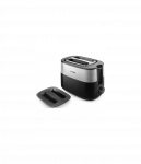 Philips | Toaster | HD2517/90 Daily Collection | Power 830 W | Number of slots 2 | Housing material Plastic | Black/Stainless St