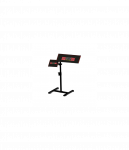 Next Level Racing | Floor stand | NLR-A012 Free Standing Keyboard and Mouse Stand | Height | Black