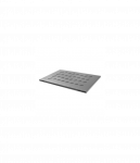 Lanberg 19" fixed shelf 1U/465x715mm, max load capacity up to 120kg | AK-1009-B | Black